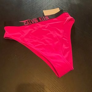 Neon Pink CK Bikini Bottom